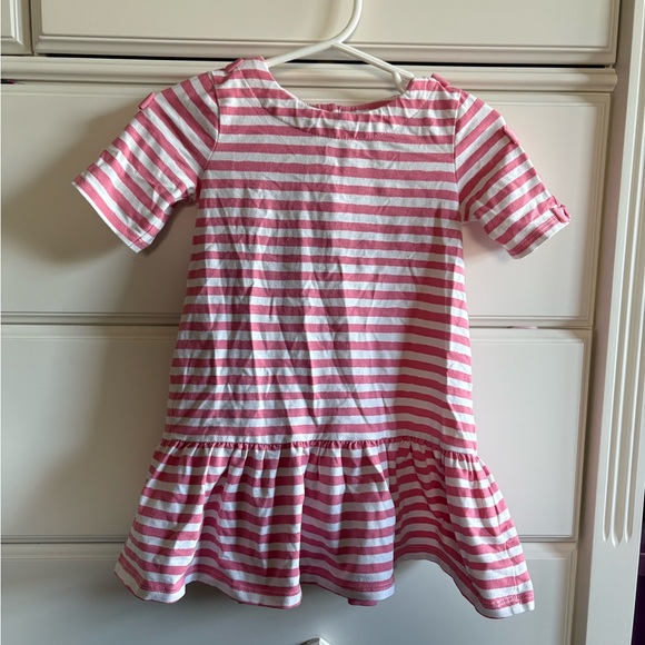 kate spade Other - Kate Spade Pink and White Striped Kids Dress size 18mo